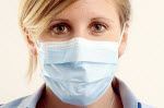 Swine Flu Mask Lady